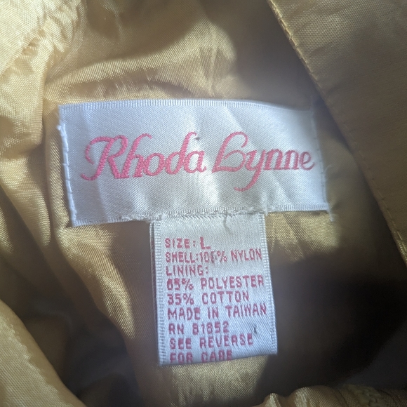 Rhoda Lynne Vintage bomber jacket size L - Picture 7 of 9